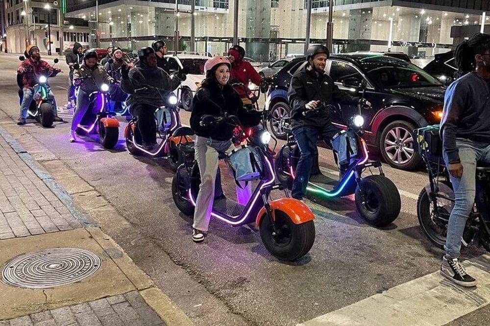 Dallas Scooter and Motor Bike Tour in Dallas