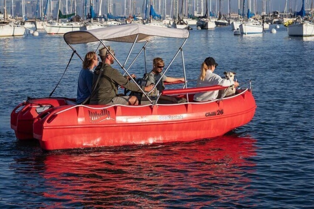 Electric Boat Rental in San Diego Bay in San Diego