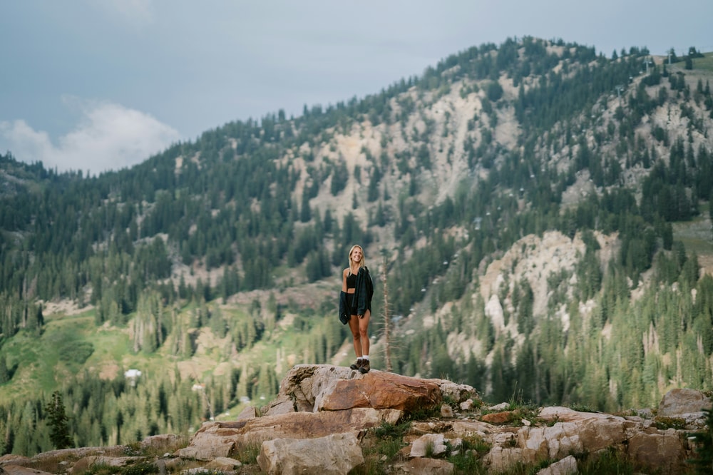 Meditation in the Utah Mountains in Salt Lake City