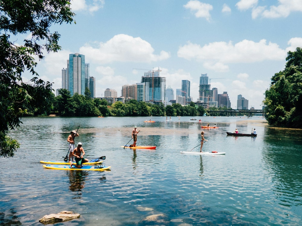 Austin Skyline Kayak Tour in Austin