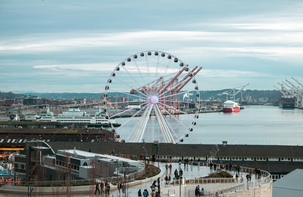 Overlook Walk - Seattle Waterfront Park in Seattle