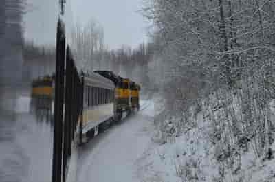 Aurora Winter Train: Anchorage → Fairbanks